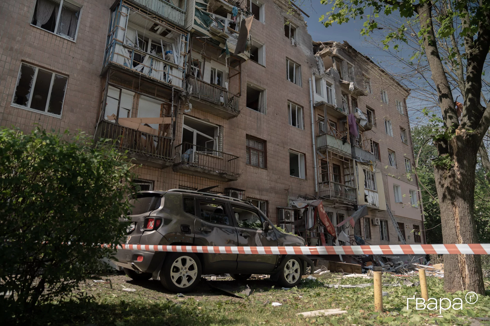 Місце влучання російського ракети