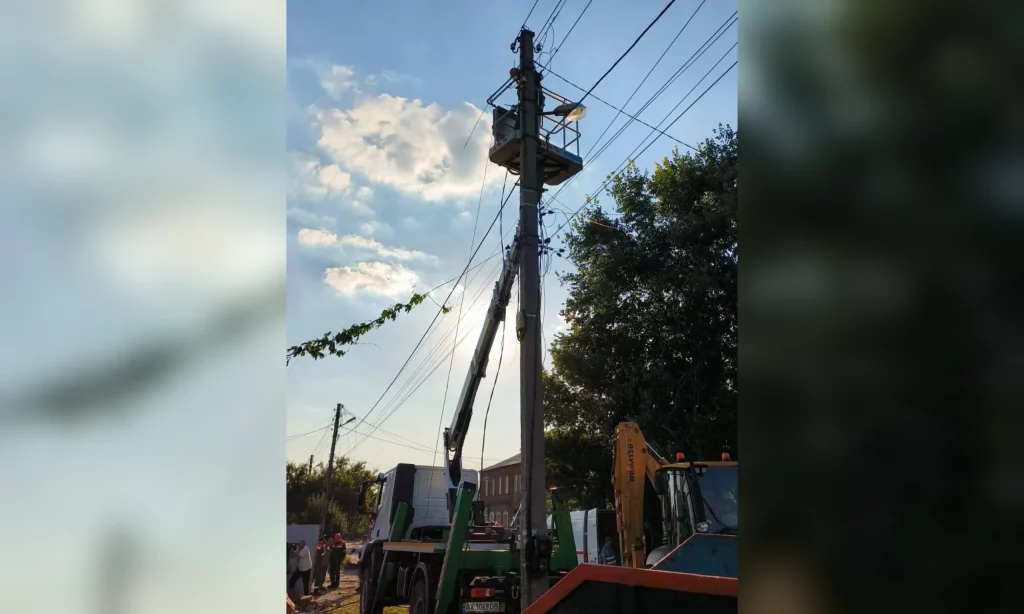 Відновлення електропостачання на вулиці