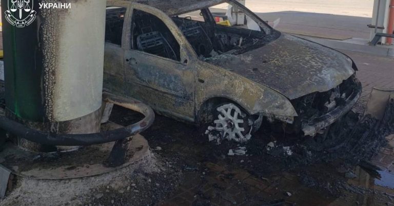 Під час обстрілу автозаправки в Харкові поранені двоє чоловіків