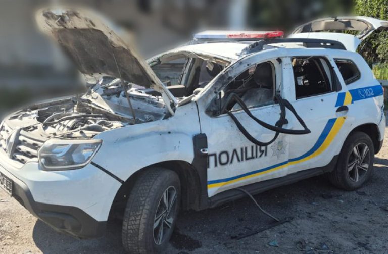 Під час евакуації на Харківщині поліцейських зазнали ворожої атаки