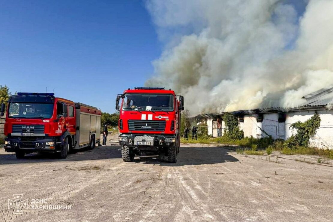 Наслідки удару по складу
