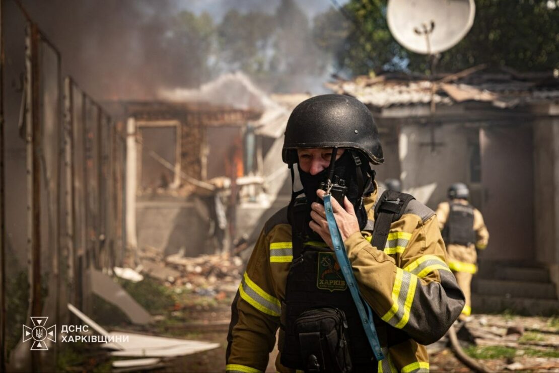 Фото наслідків обстрілу у Харкові 1