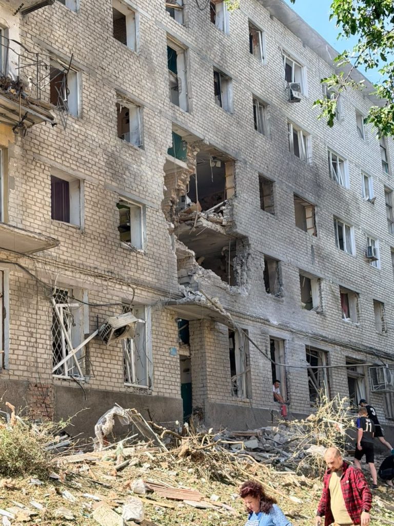 Керівник Ізюмської МВА розповів про наслідки обстрілу міста