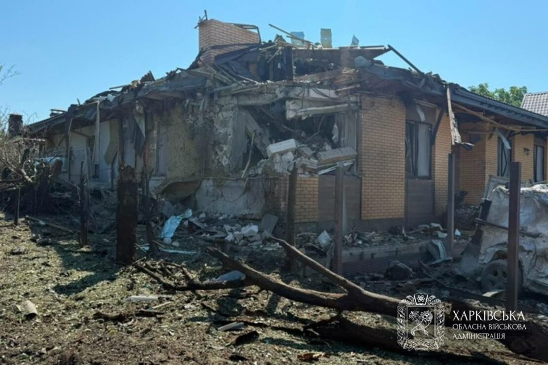 Наслідки обстрілу в Харкові
