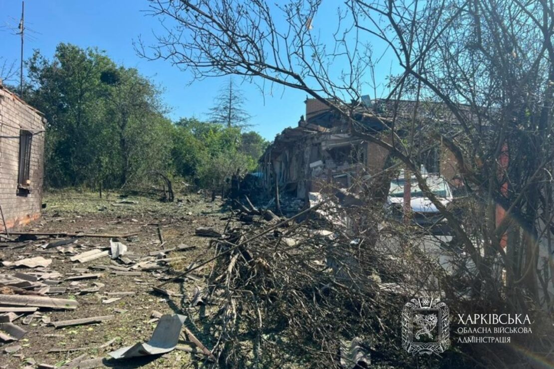 Наслідки обстрілу в Харкові