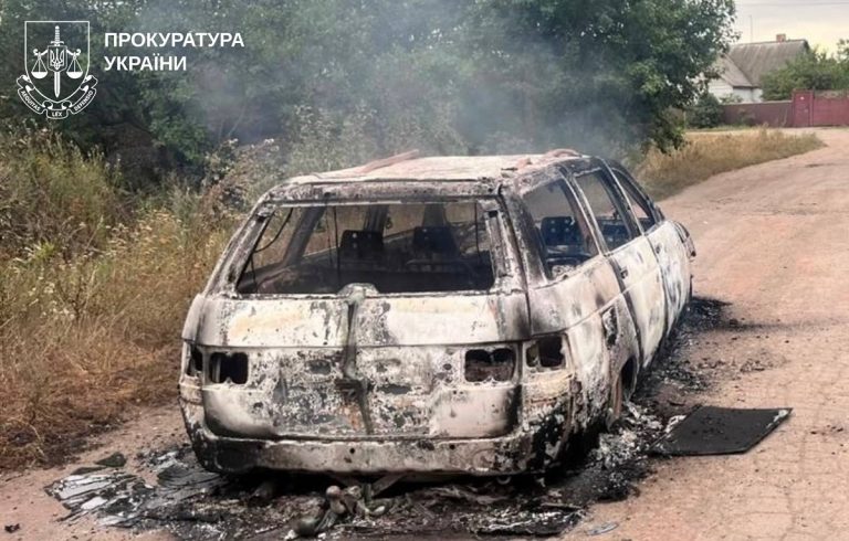 Російський FPV‑дрон на Харківщині атакував автомобіль із мирними мешканцями