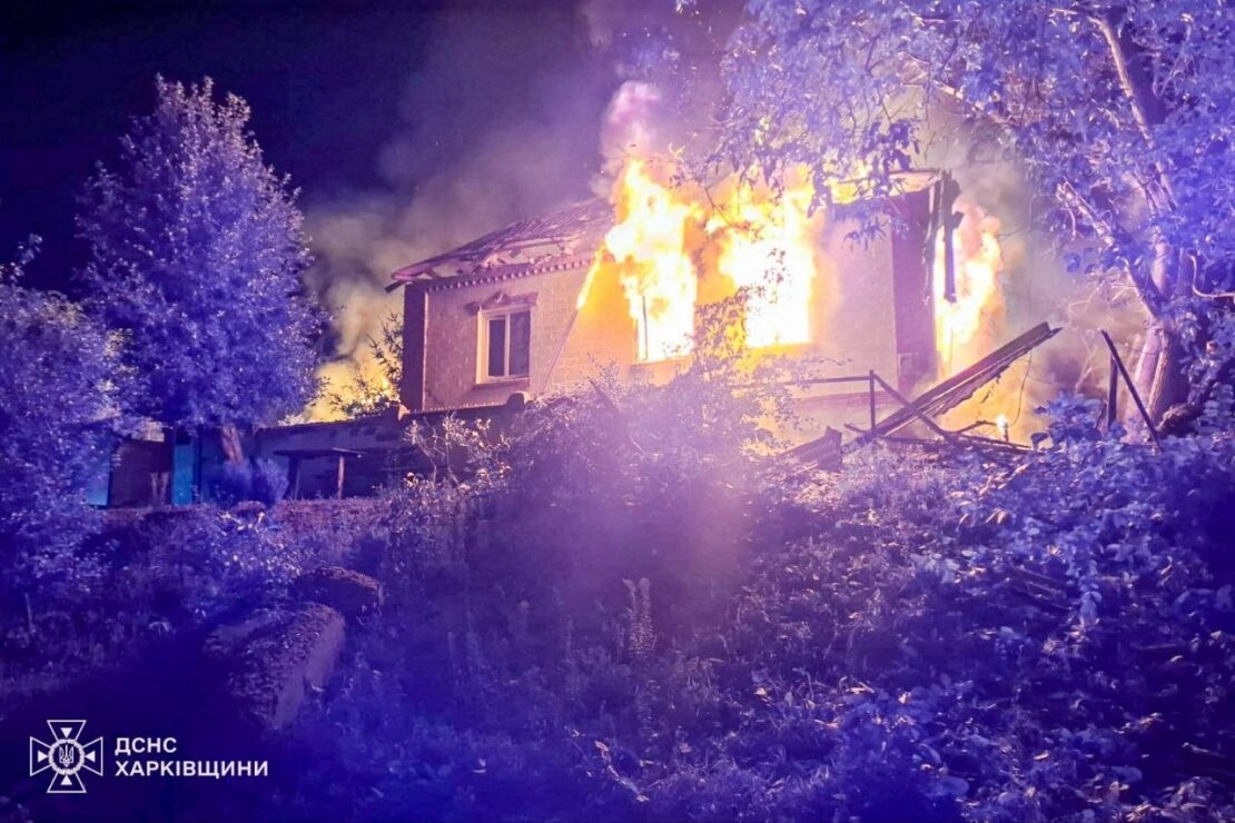 Наслідки атаки в м. Зміїв
