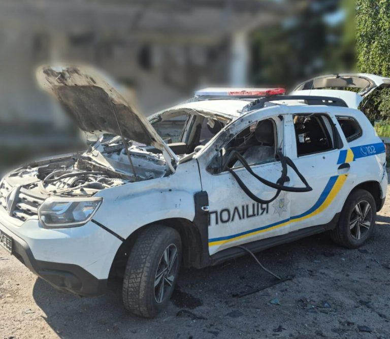 У Харківській області службове авто поліції охорони потрапило в аварію