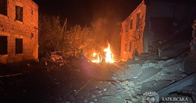 Ізюм під вечірніми бомбардуваннями російської армії