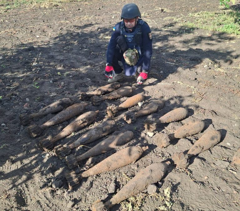 Сапери на Харківщині виявили 16 мін, що залишилися з Другої світової війни