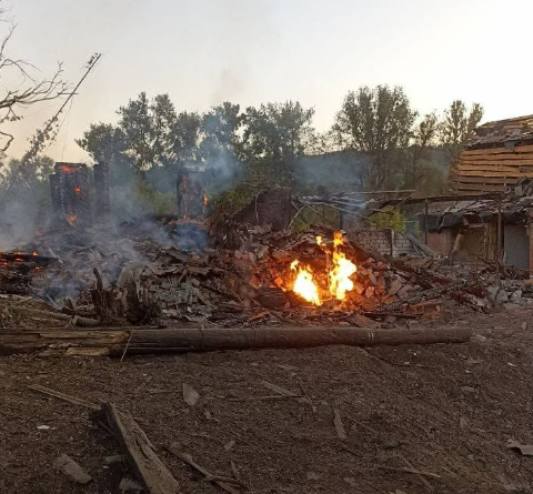 У Осколі на Харківщині внаслідок удару авіабомби поранено двох людей