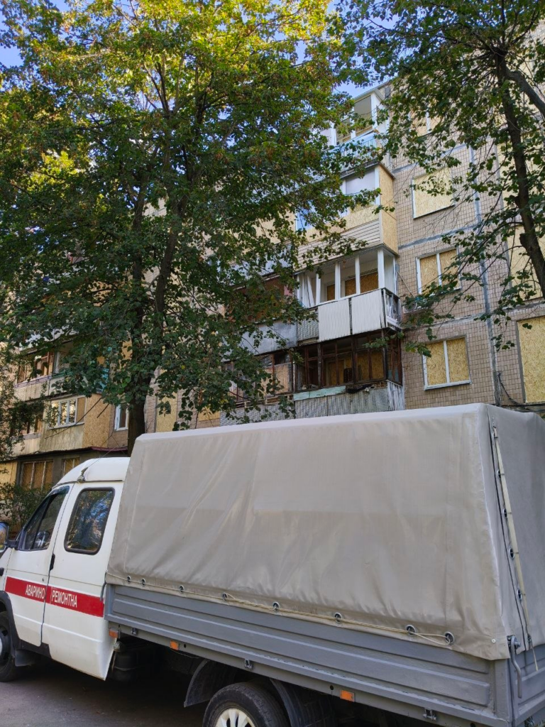 Роботи з відновлення інфраструктури у Салтівському районі