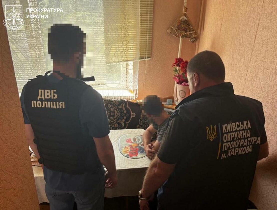 Оперативні кадри затримання підозрюваних