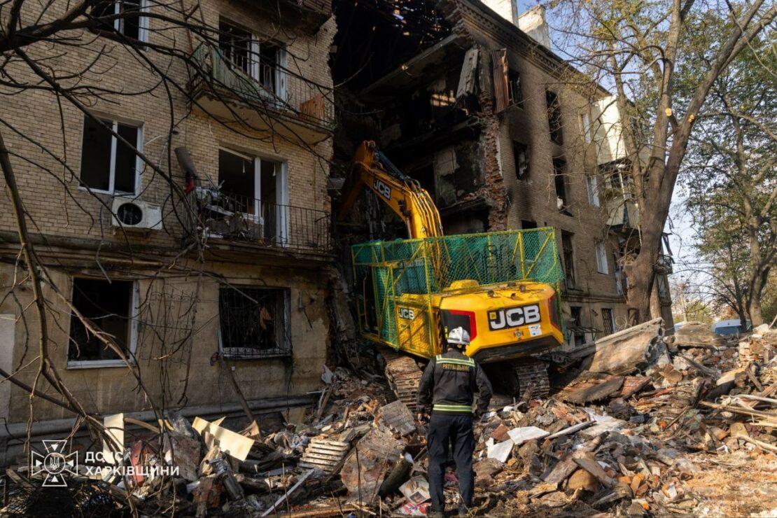 Техніка, задіяна під час аварійно-рятувальних робіт
