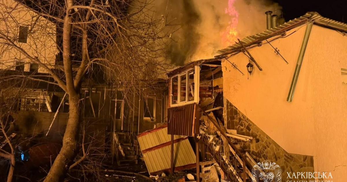 Нічний удар окупантів по Харкову: є постраждалі
