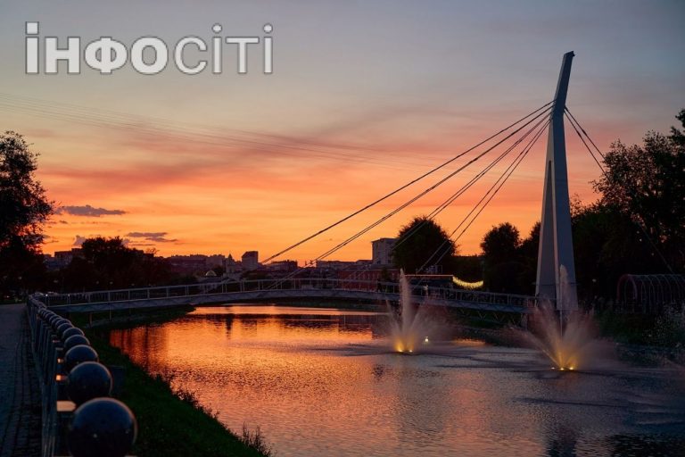 Осінній захід сонця над Харковом: золотаві барви вечора (фото)