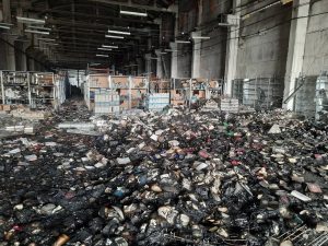 Після російського удару склад КСД у Харківській області оголосили непридатним для подальшого використання