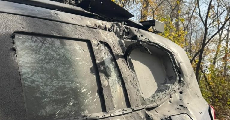 Російський безпілотник завдав удару по евакуаційній місії на Харківщині