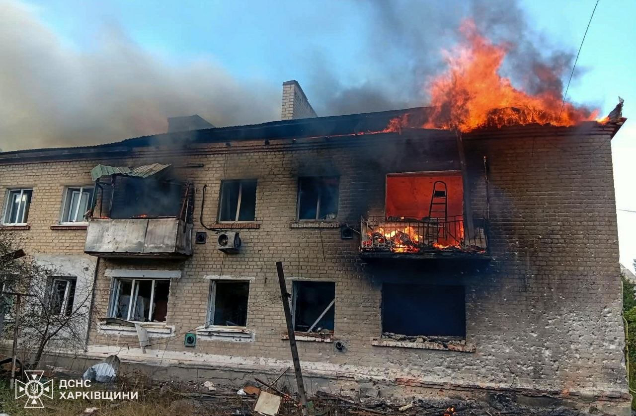 Селище Шевченкове на Харківщині тричі під обстрілом ворога