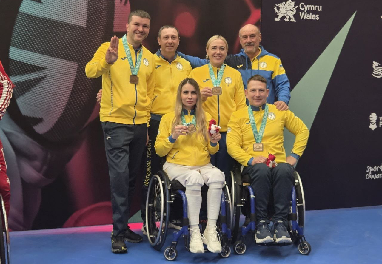 Спортсменки з Харкова вибороли медалі на чемпіонаті Європи з парафехтування