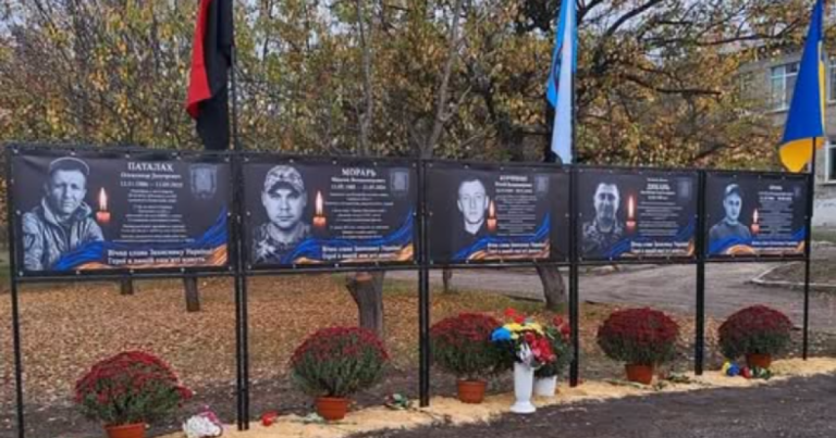 У Харківській області урочисто відкрили Алею пам’яті полеглих воїнів