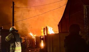 У Харкові під час нічного обстрілу поранено п’ять осіб