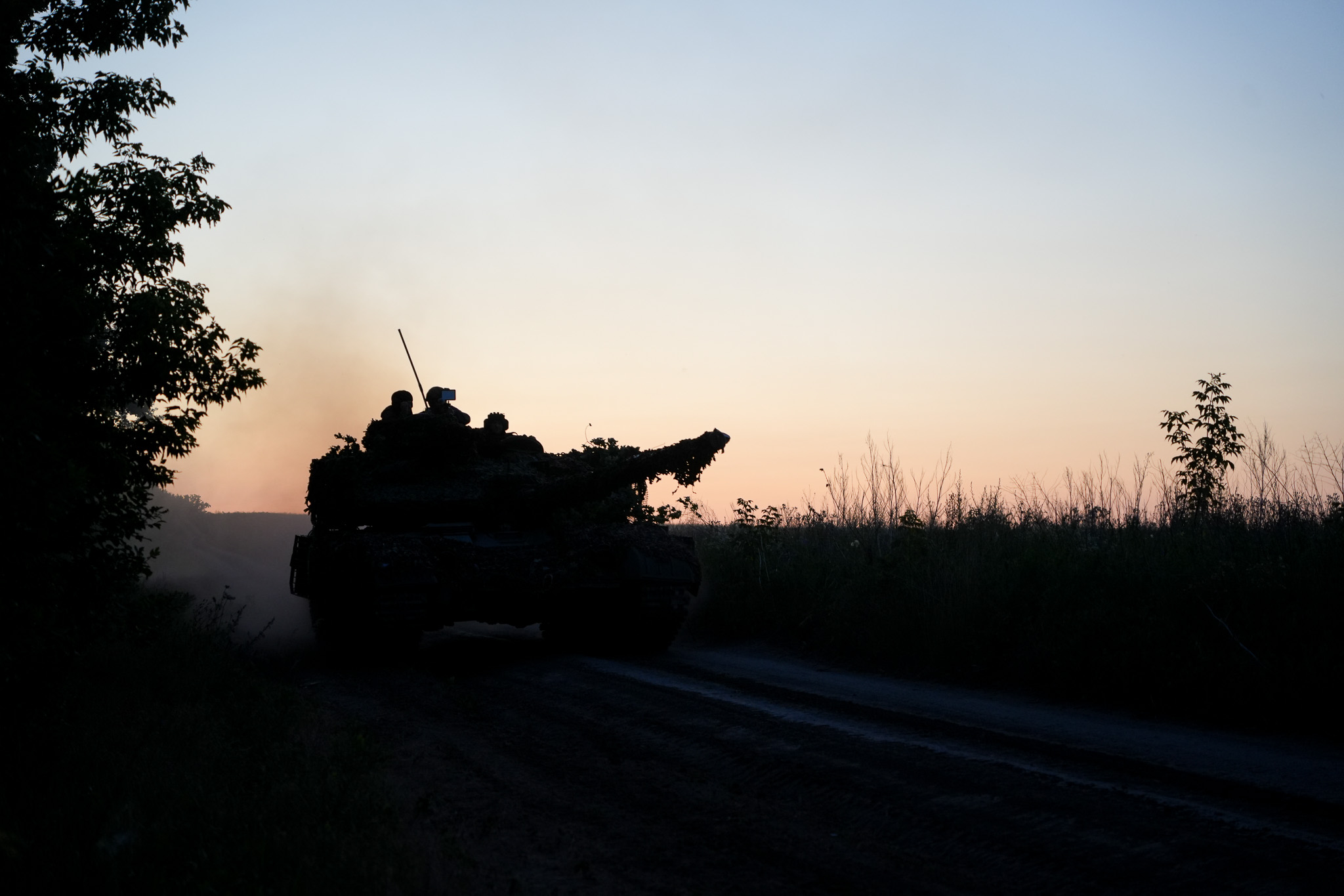 У Вільхуватці на Харківщині танки CODE 9.2 завдали удару по позиціях РФ