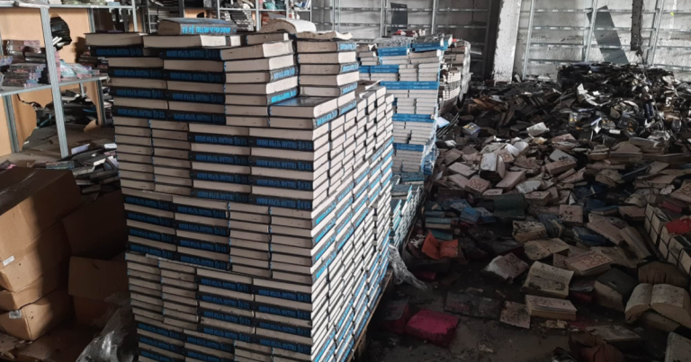 У харківському складі КСД напередодні атаки зберігали 300 тисяч книг