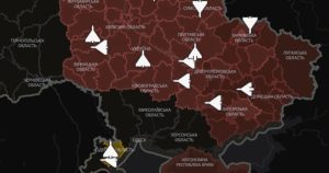 У застосунку "Повітряна тривога" з’явилася інтерактивна карта руху ракет і "шахедів" над Харковом