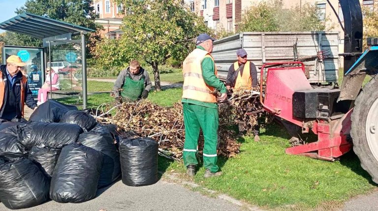 За тиждень із Харкова вивезли 940 кубометрів гілля