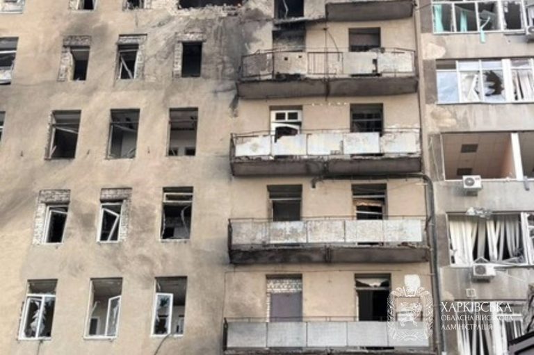 Збитки й руйнування від вогневих ударів на Харківщині за останні 24 години — повідомляє регіональна адміністрація
