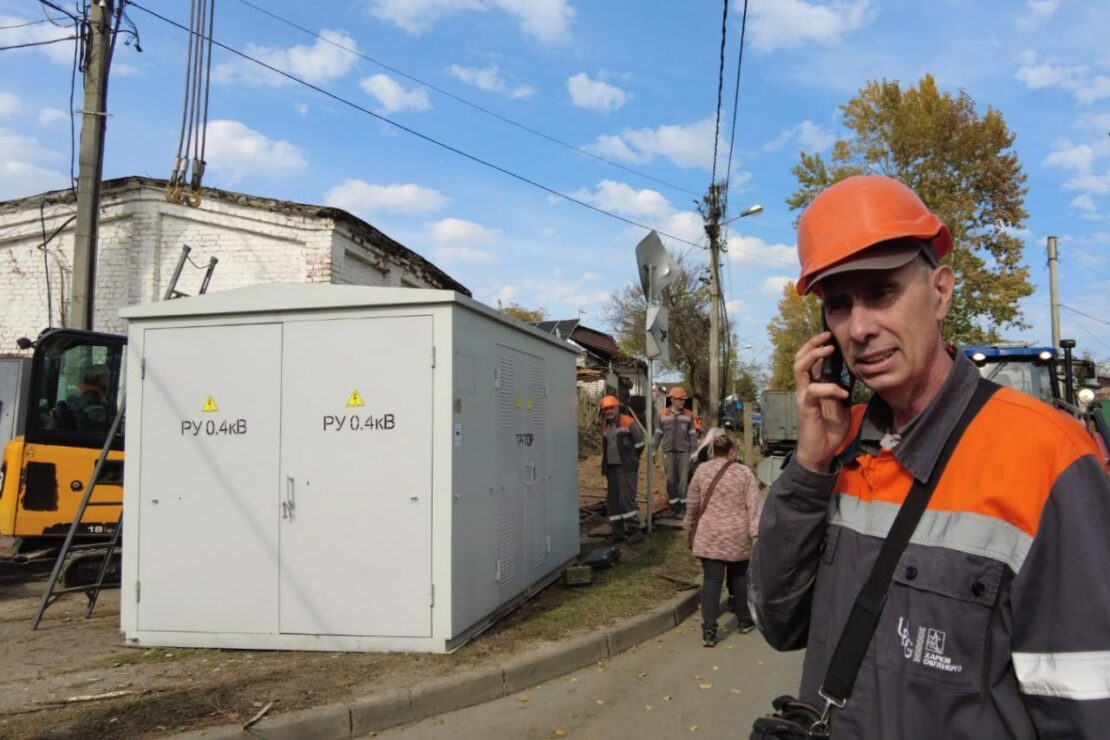 Підготовка тимчасової трансформаторної підстанції