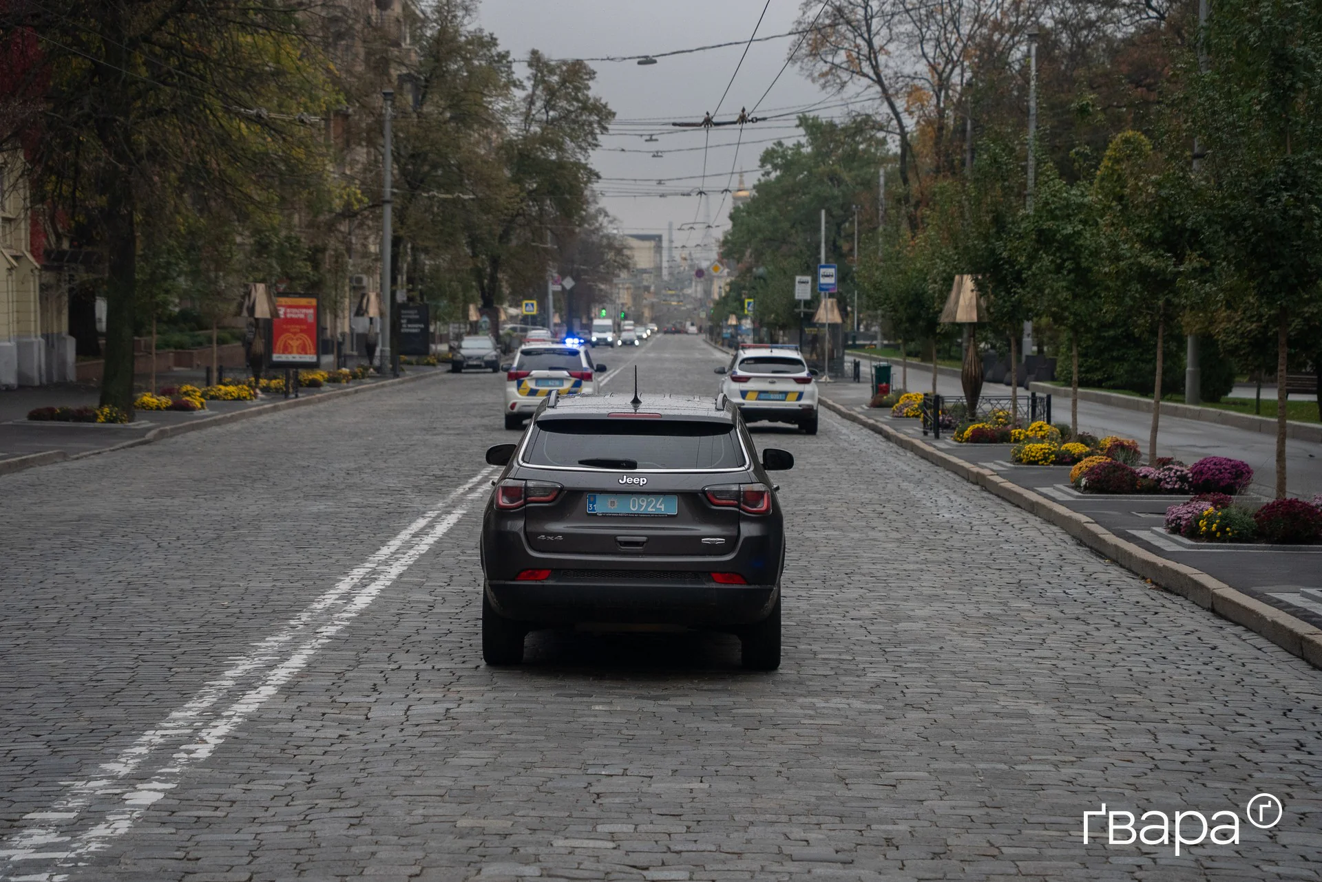 зображення до посту: У Харкові провели автопробіг на честь сімох загиблих бійців 113-ї бригади ТрО — фото