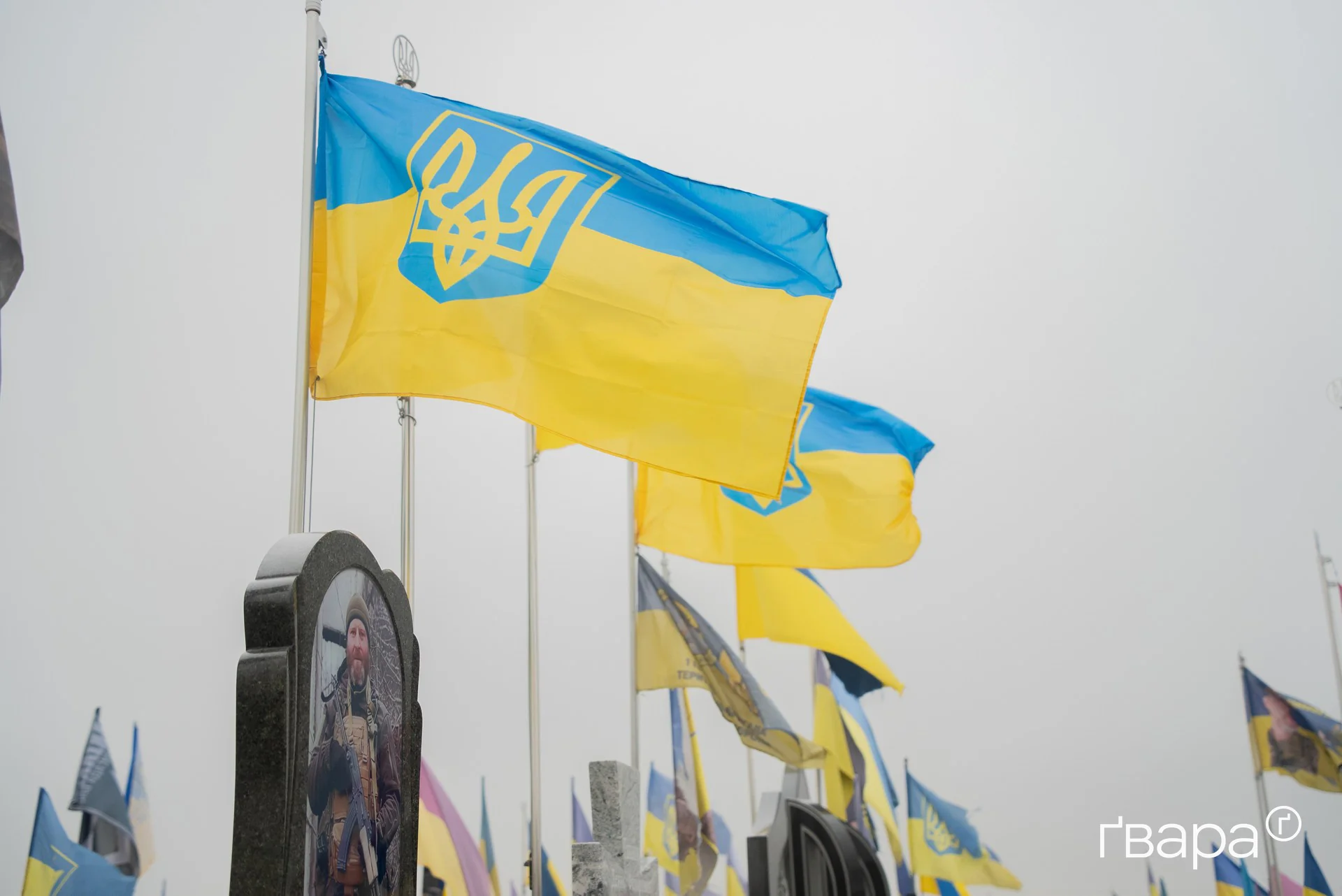 зображення до посту: У Харкові провели автопробіг на честь сімох загиблих бійців 113-ї бригади ТрО — фото