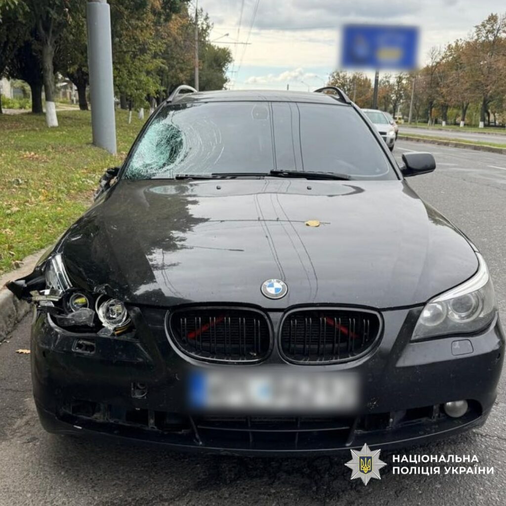 Наслідки наїзду на пішохода в Харкові